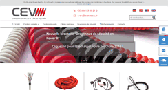 Desktop Screenshot of cordons-spirales.com